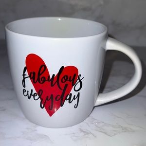 “FABULOUS EVERY DAY” - Yes You Are! Double Sided Graphic. Affirmation Coffee Cup